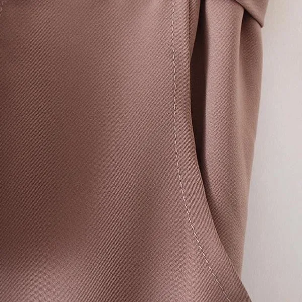 Women's Chiffon Elastic Waist Pants
