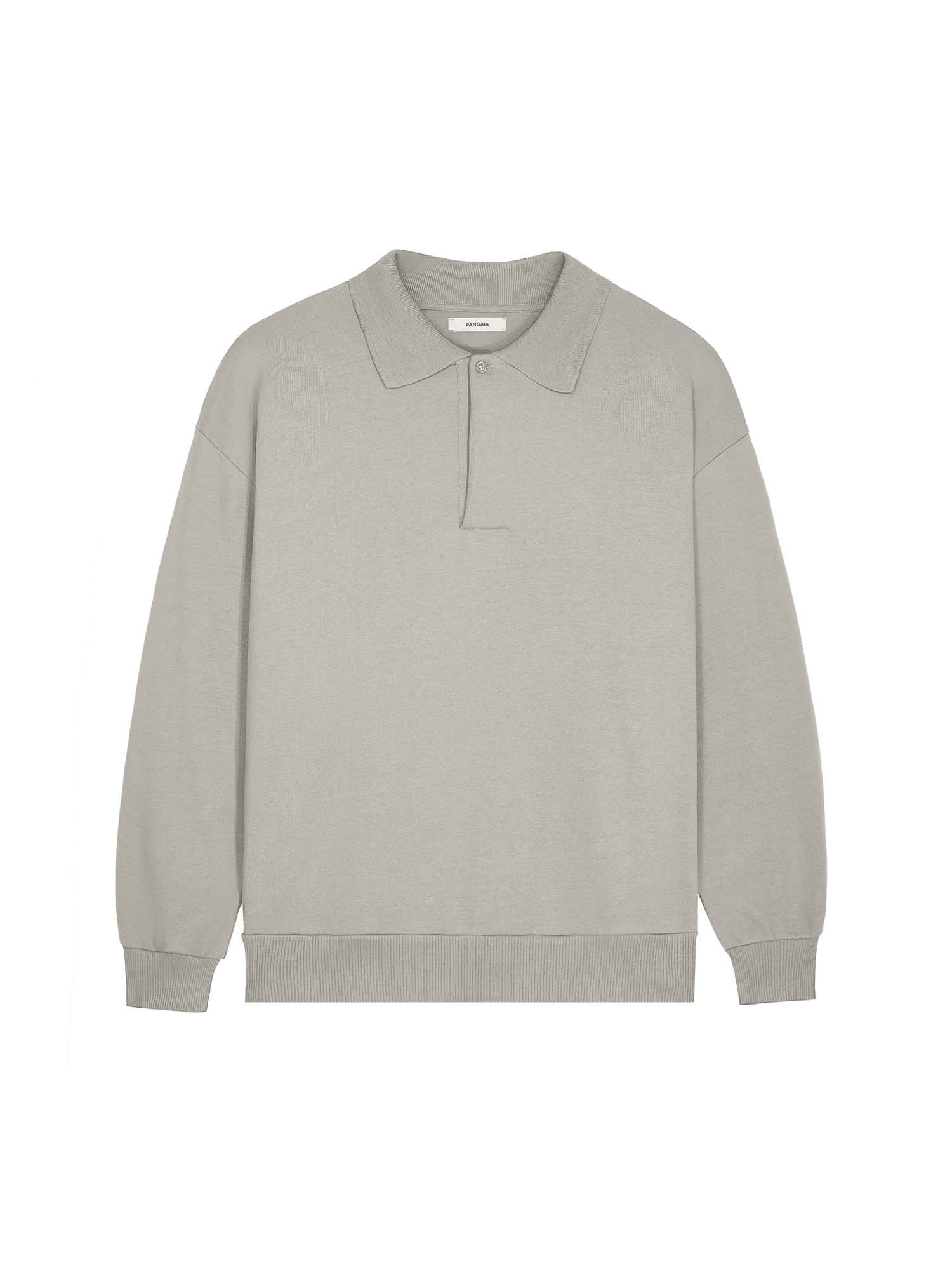 Womens DNA Heavyweight Polo Sweatshirt—stone