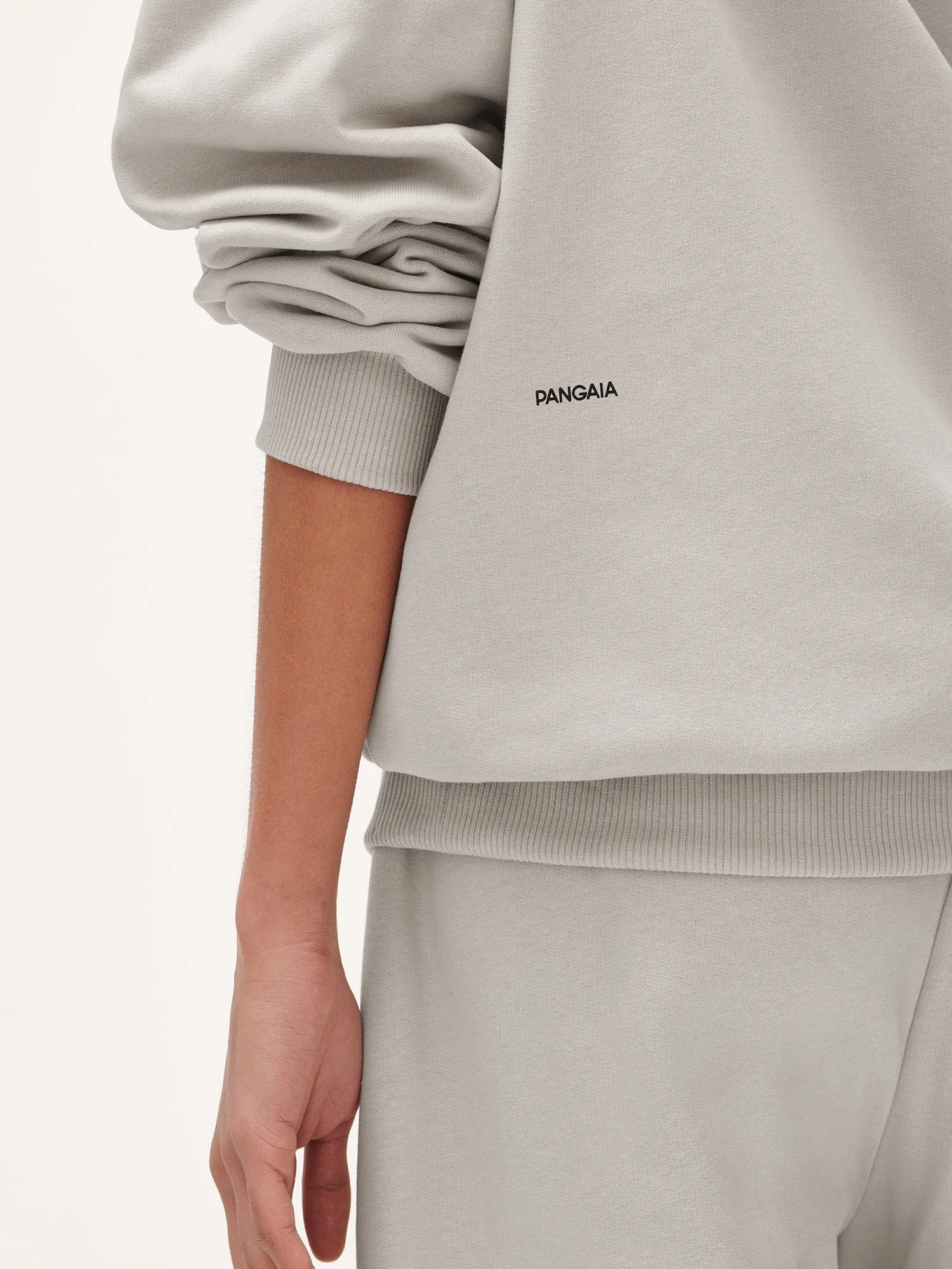 Womens DNA Heavyweight Polo Sweatshirt—stone